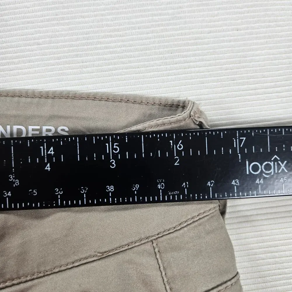 Mugsy‎ Tan Khaki Casual Stretch Chino Commanders Pants Men's Size 30